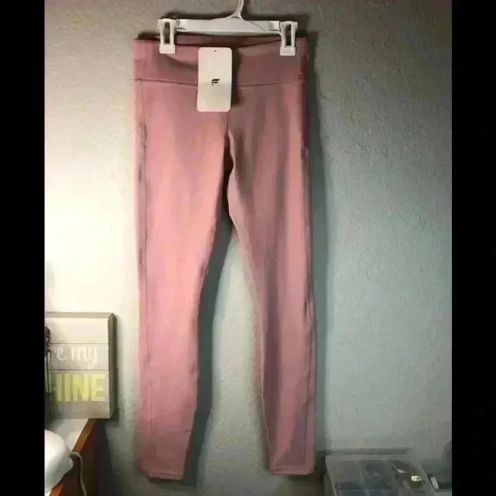 Fabletics solid blush Powerform leggings sz XS NW… - image 1
